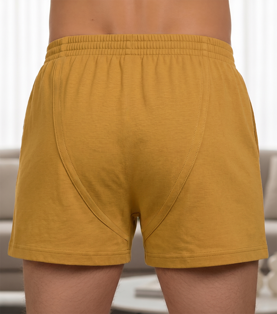 Amber Cotton Jersey / Spandex Boxer Shorts