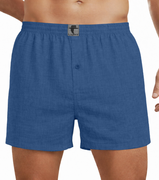 100% Linen Mens Boxer Shorts