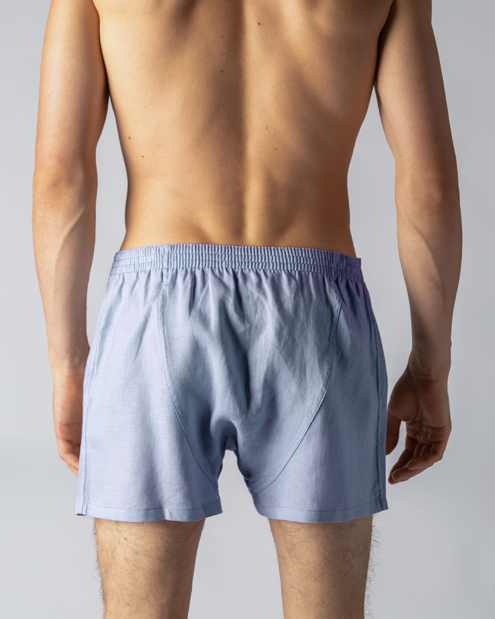 Denim Blue striped boxers