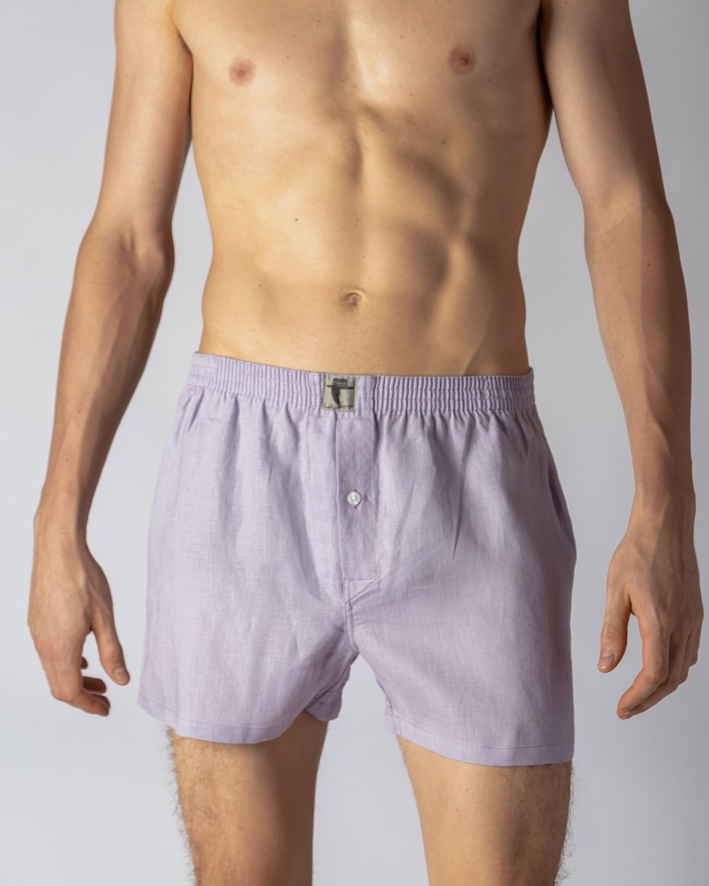 LUFT 100% Linen Mens Boxer Shorts